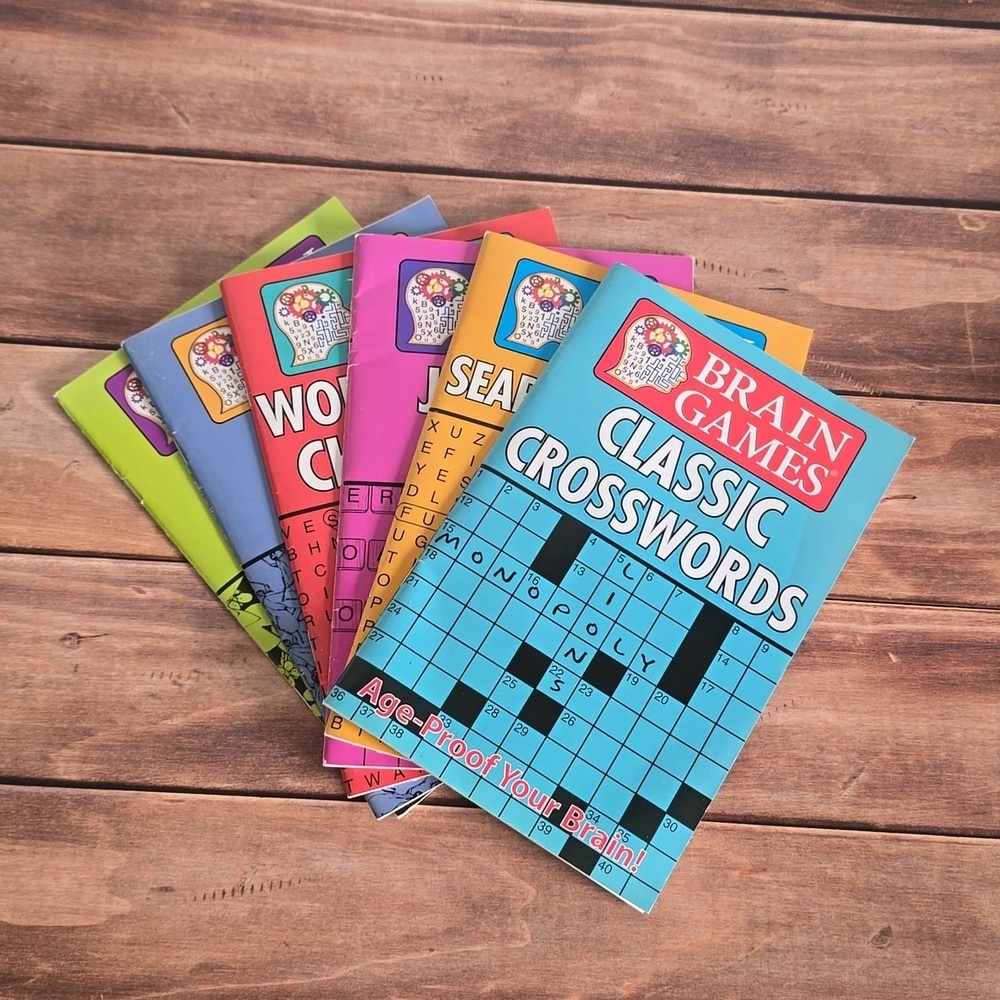 💜-BRAIN GAMES BOOK BUNDLE